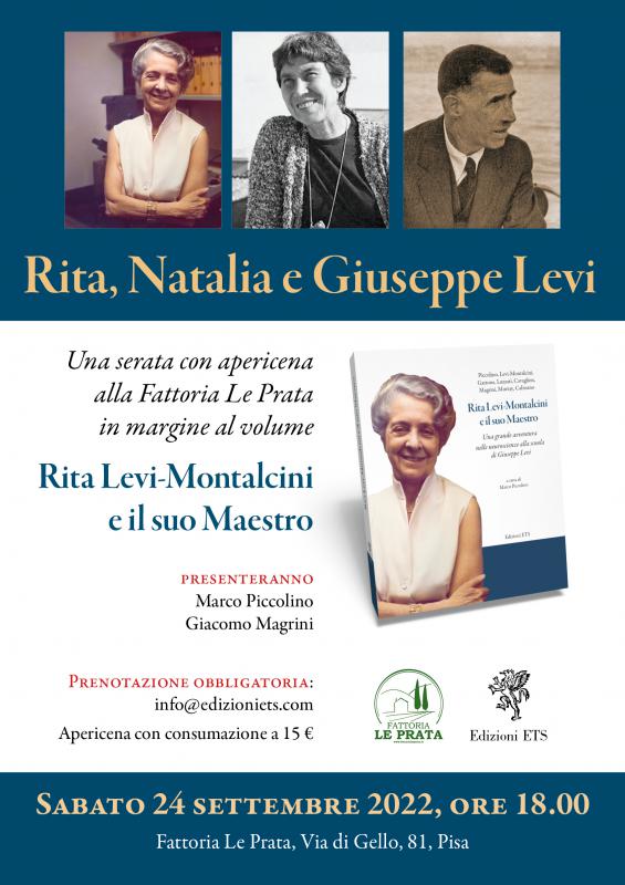 Rita, Natalia e Giuseppe Levi