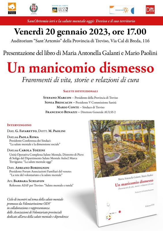 Presentazione del libro UN MANICOMIO DISMESSO