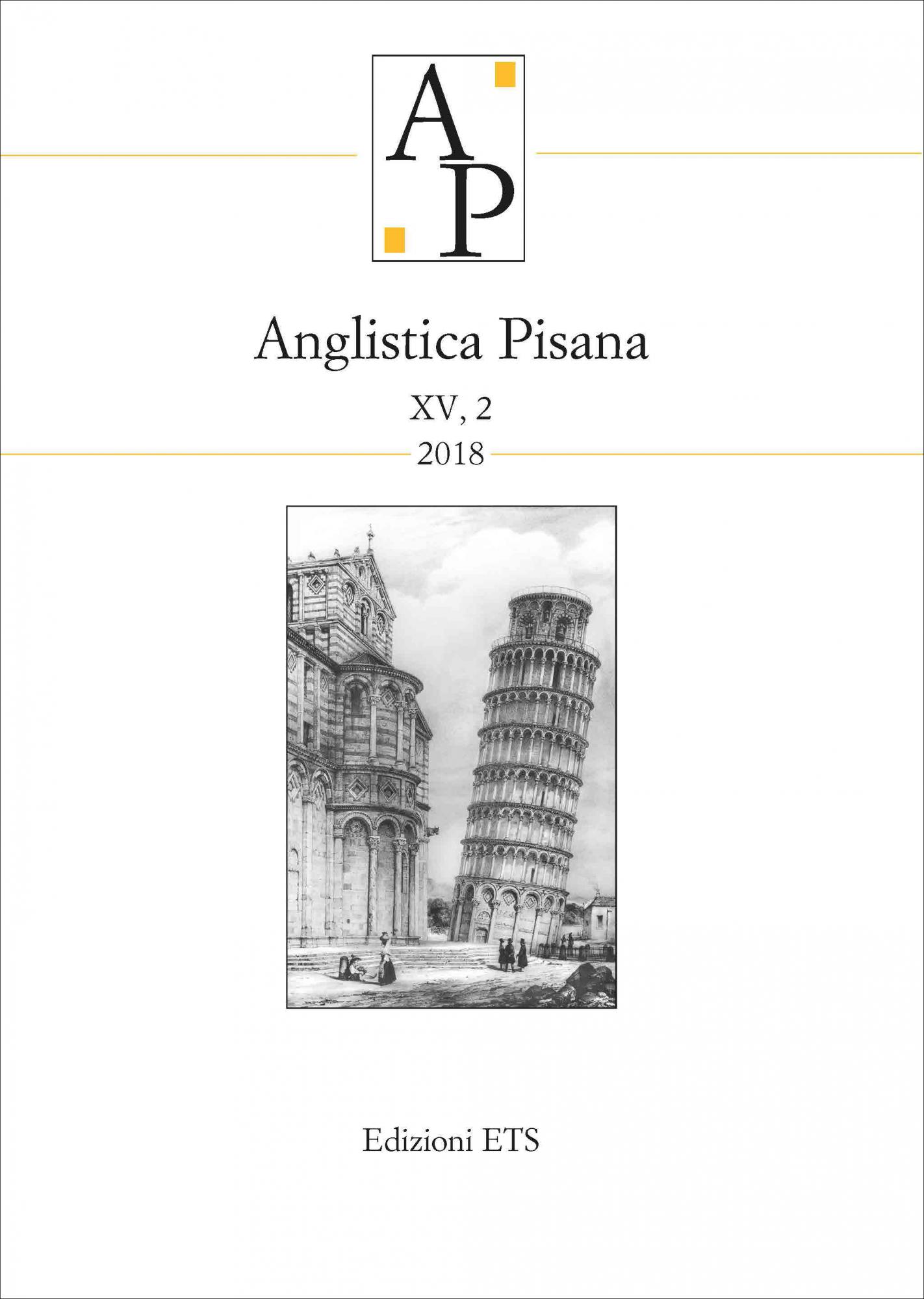 Anglistica Pisana XV, 2 2018