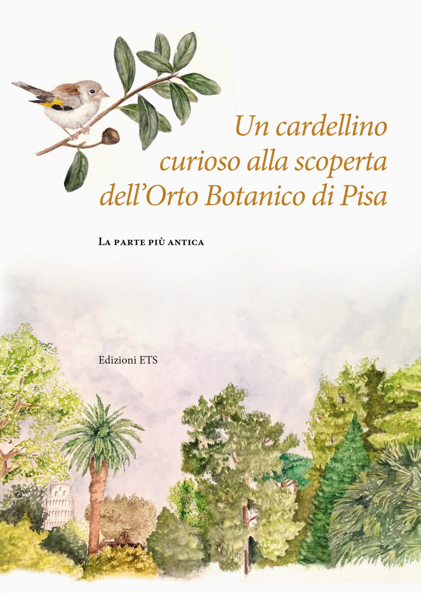 Un cardellino curioso alla scoperta dell’Orto Botanico di Pisa.La parte più antica