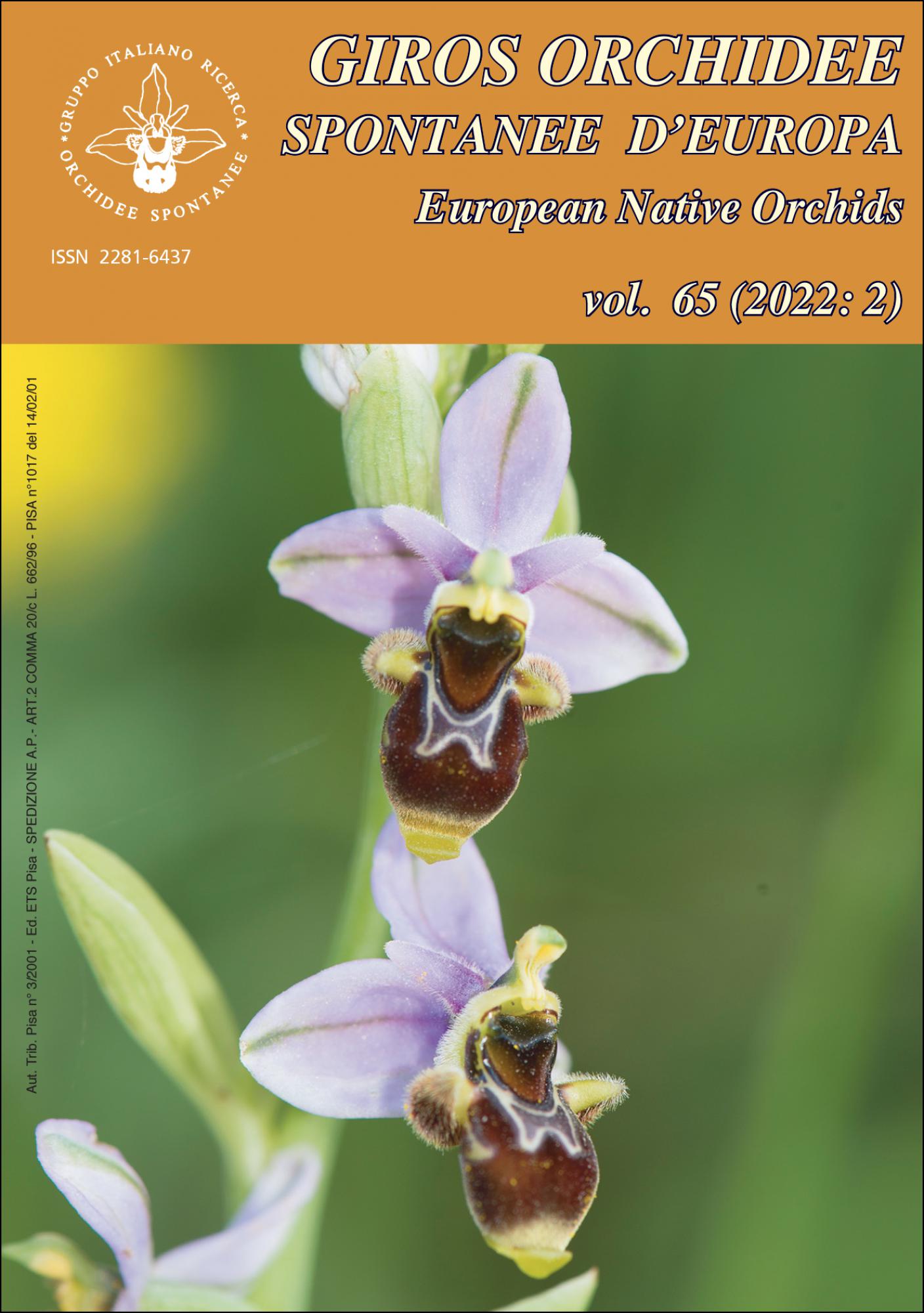Orchidee spontanee d'Europa 2/2022 Rivista semestrale del GIROS