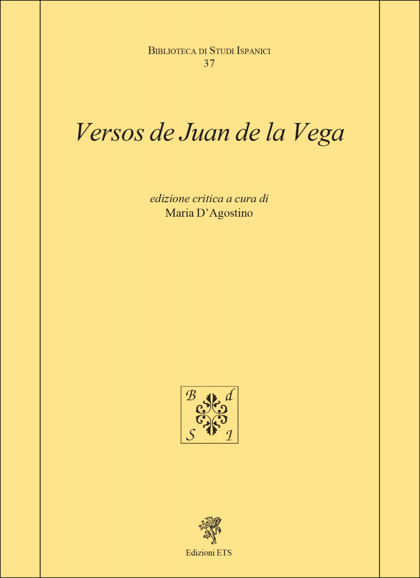 <span>Versos de Juan de la Vega</span>