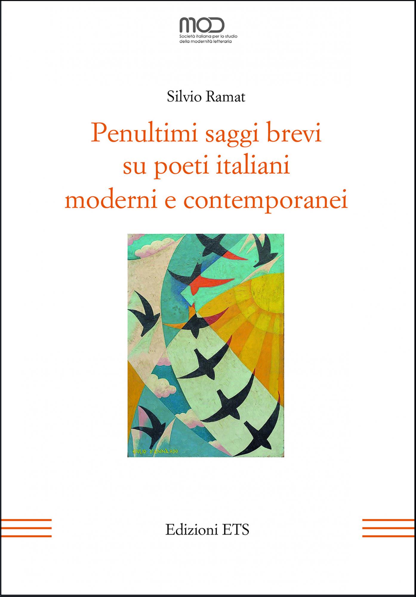 Penultimi saggi brevi <br />su poeti italiani <br />moderni e contemporanei