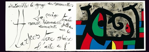 10/ - Mir� illustratore. 