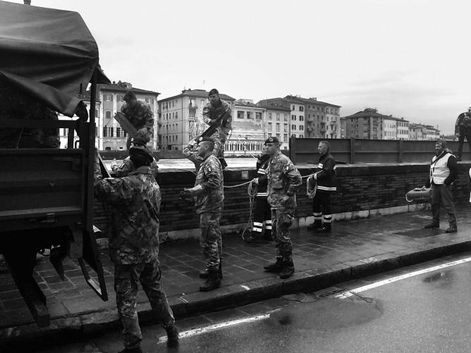 2/ - Il giorno del diluvio. 4 novembre 1966 <br />L'alluvione a Pisa e in provincia. Seconda edizione aggiornata agli eventi del  2014