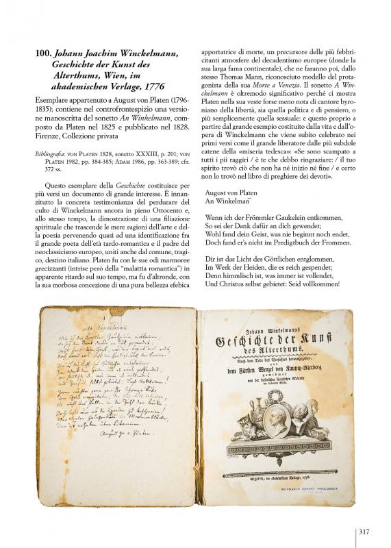 11/ - Winckelmann, Firenze e gli Etruschi. Il padre dell�archeologia in Toscana