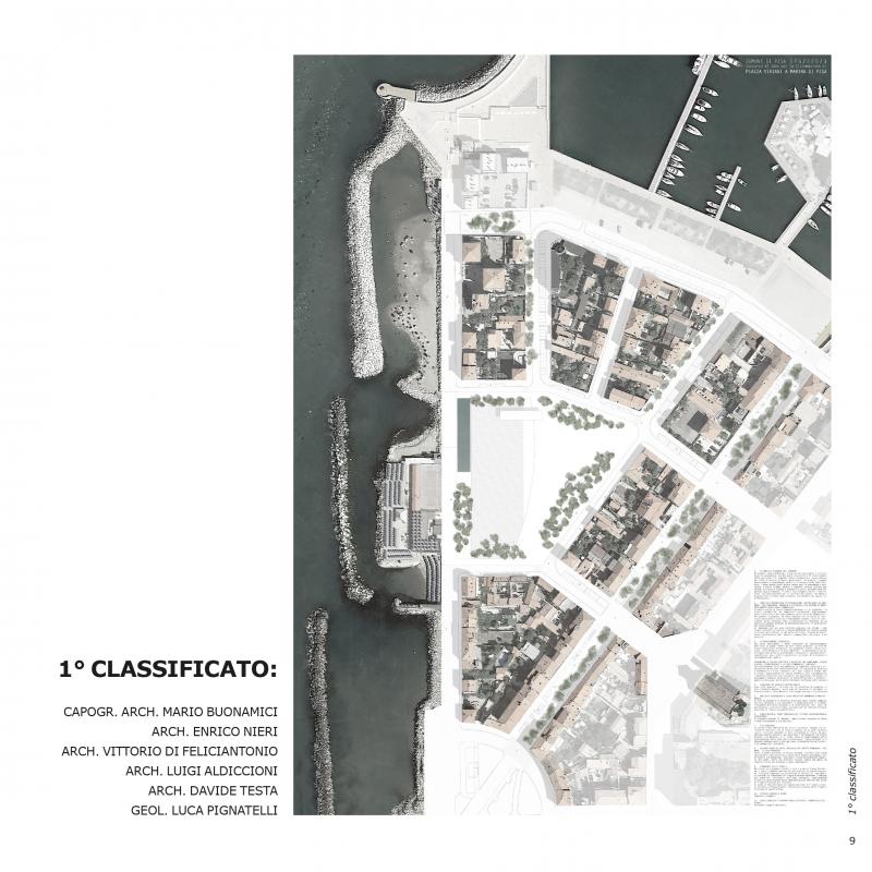 2/ - Concorso di idee per la sistemazione di piazza Viviani a Marina di Pisa. Catalogo dei progetti