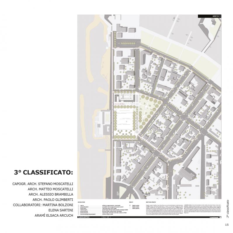 4/ - Concorso di idee per la sistemazione di piazza Viviani a Marina di Pisa. Catalogo dei progetti