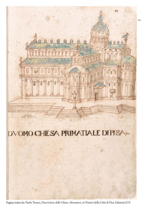 6/ - Descrizione delle Chiese, Monasteri, et Oratori della Citt&agrave; di Pisa. 