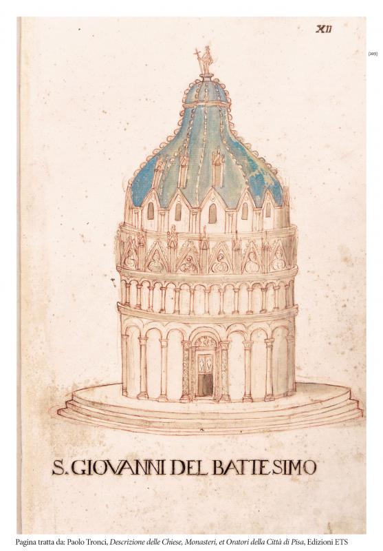 7/ - Descrizione delle Chiese, Monasteri, et Oratori della Citt&agrave; di Pisa. 