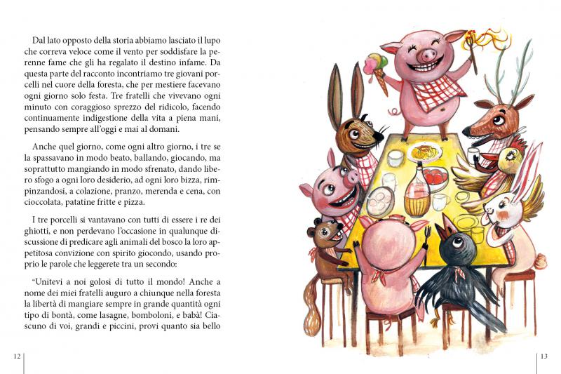 4/ - Casa di paglia di legno e di mattoni. La storia dei 3 porcellini come nessuno ve l�ha mai raccontata