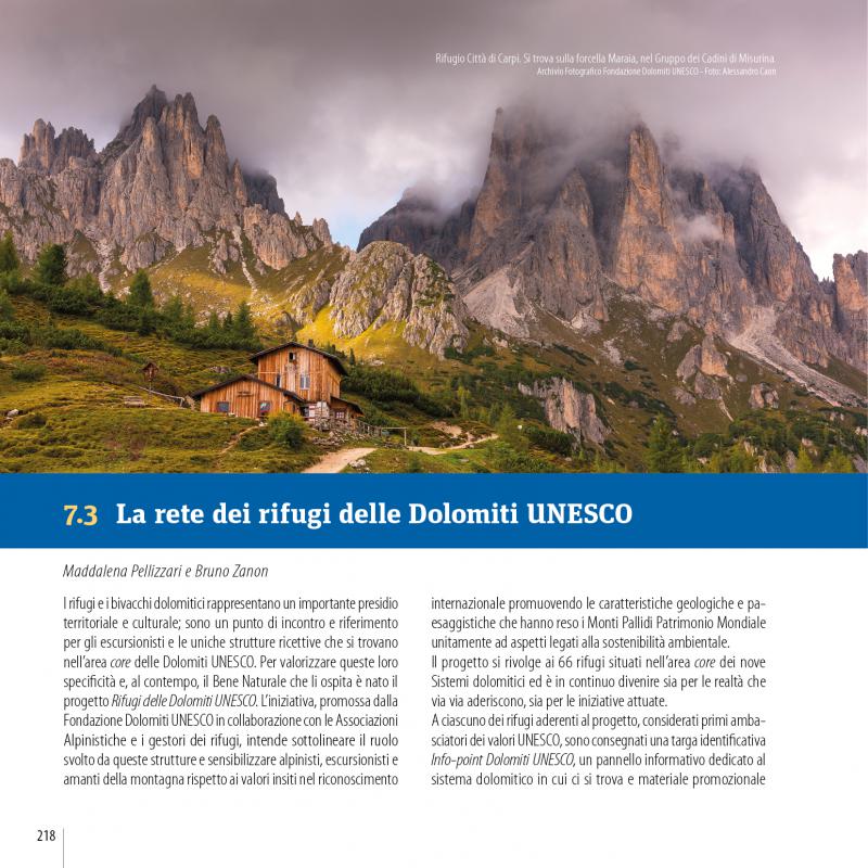 26/ - Le Dolomiti . Patrimonio mondiale Unesco. Fenomeni geologici e paesaggi umani