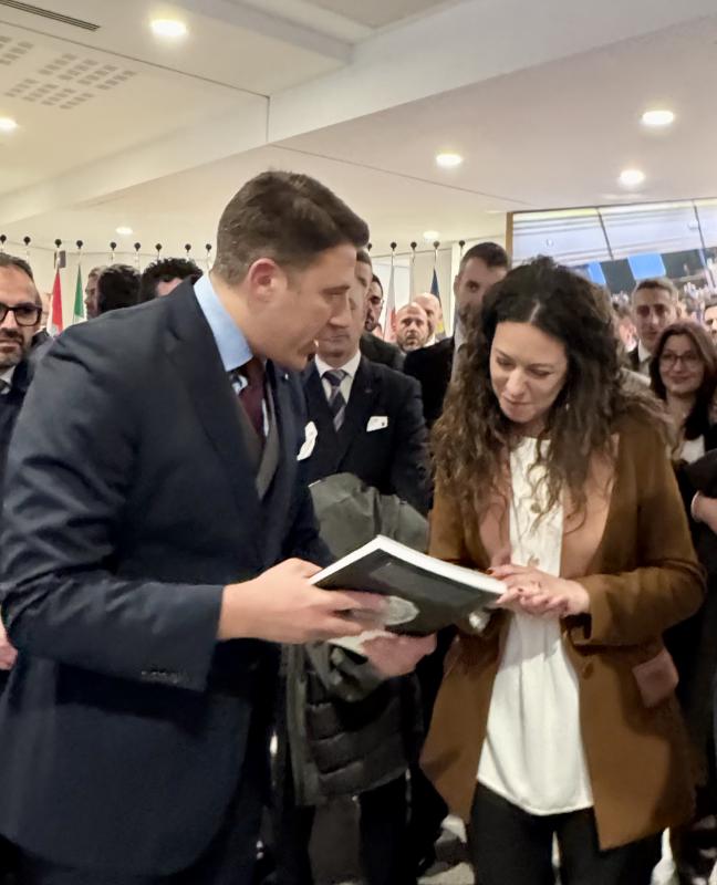 3/ - Brussels, 17 marzo 2025 Manfredo LAPI GATTESCHI, curatore del volume