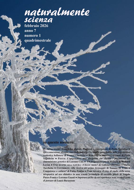 1/ - Naturalmente scienza. febbraio 2026, anno 7, numero 1